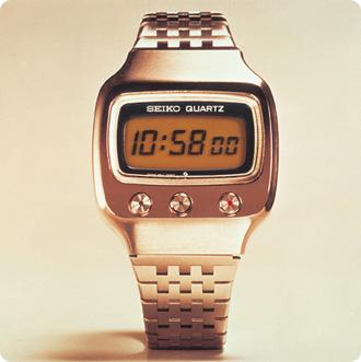 Seiko Six-Digit LCD Quartz Watch
